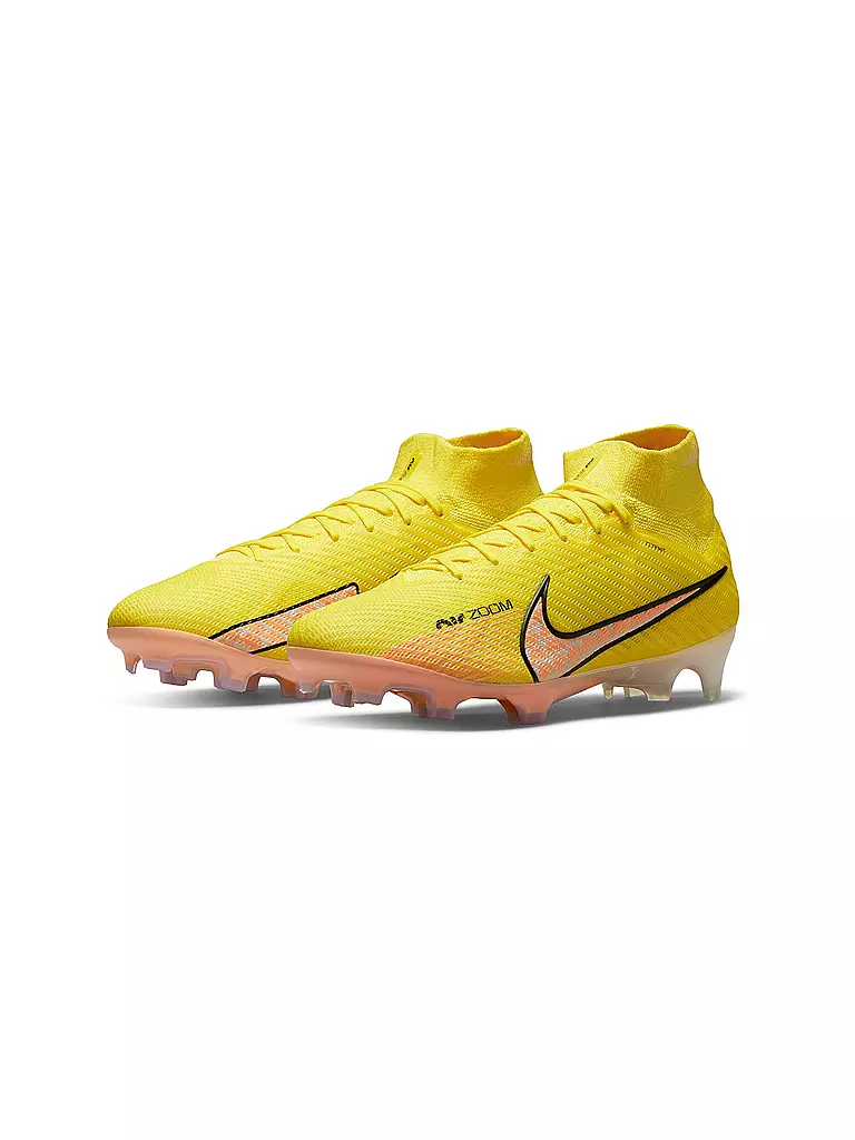 NIKE FuBballschuhe Nocken Zoom Mercurial Superfly 9 Elite FG gelb
